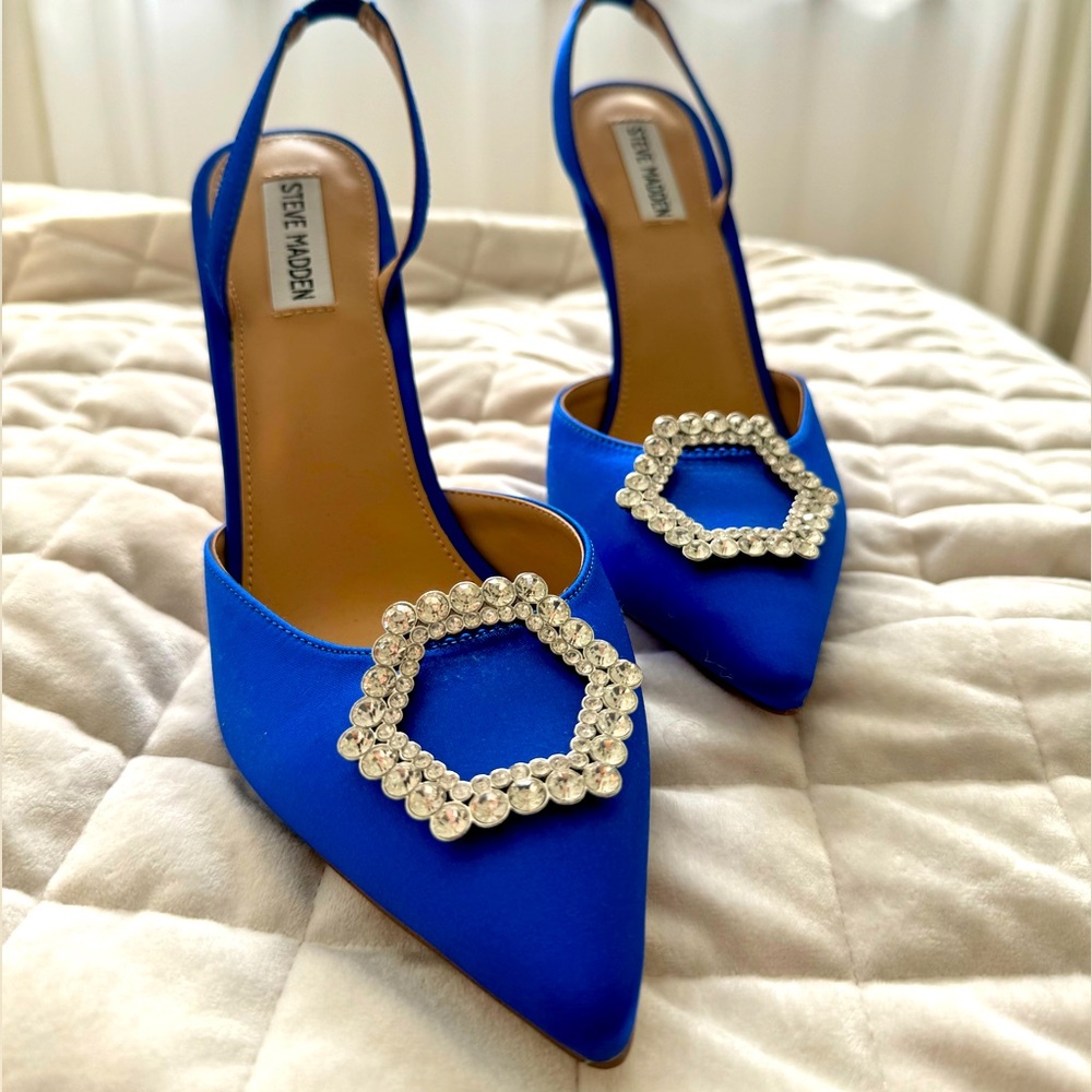 Brand New Steve Madden Vionne Slingback Heels